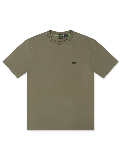 Boss Green Contrast Logo Tee - Green