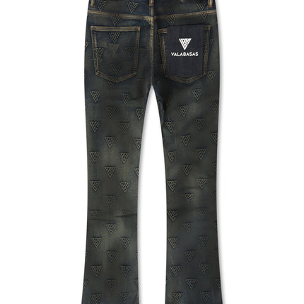 Valabasas Tagged Stacked Denim - Dirty Vintage - denim exchange