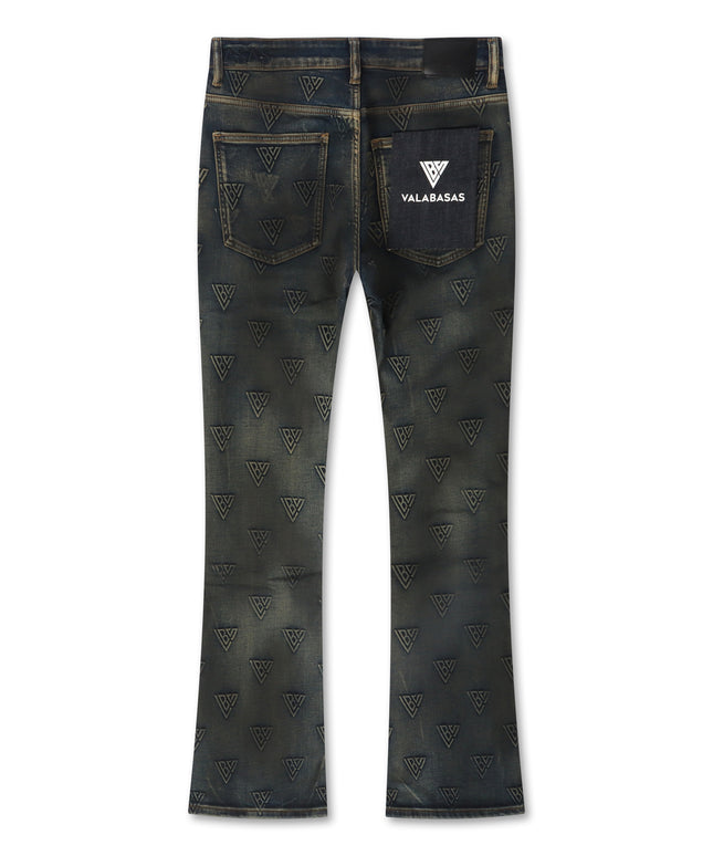 Valabasas Tagged Stacked Denim - Dirty Vintage