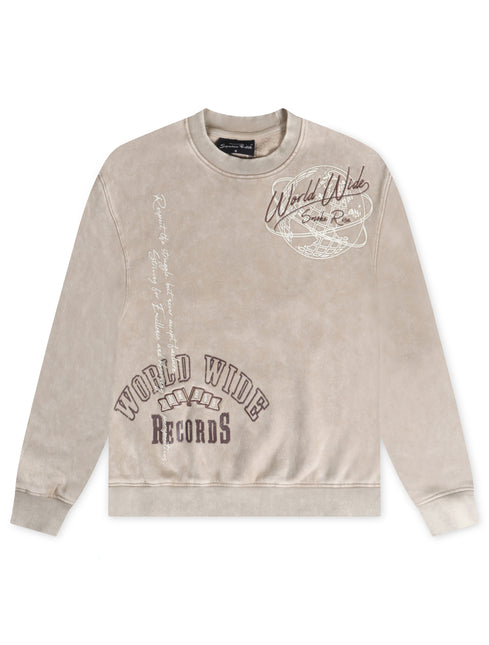 Smoke Rise Graphic Crewneck - Khaki