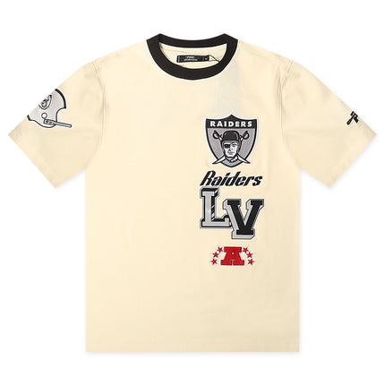 Pro Standard Raiders Retro Cascade Tee - Eggshell
