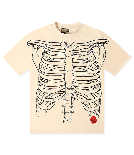 All Human Bone Collector Tee - Cream