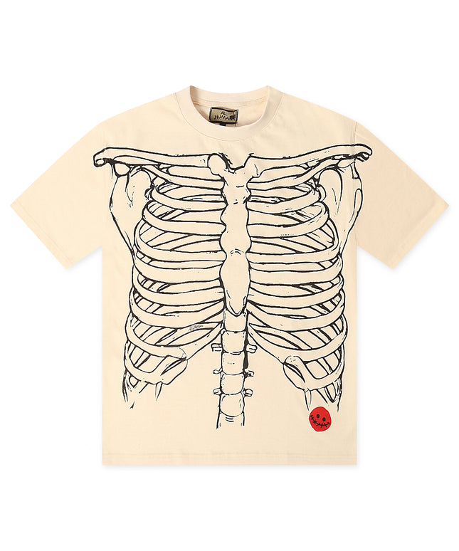 All Human Bone Collector Tee - Cream