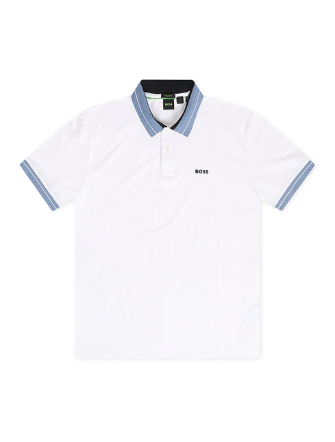 Boss PL Member Polo - White