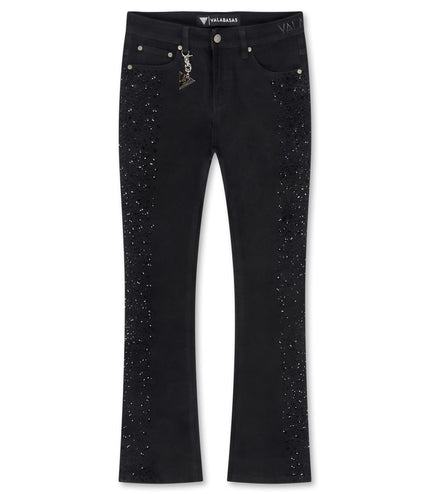 Valabasas Shock Stacked Jeans - Jet Black