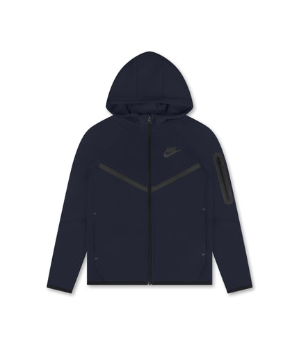 Nike Big Kids Sportswear Tech Fleece Hoodie - Obsidian