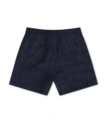 Sugarhill Open Mind Shorts - Navy Blue - Denim Exchange 