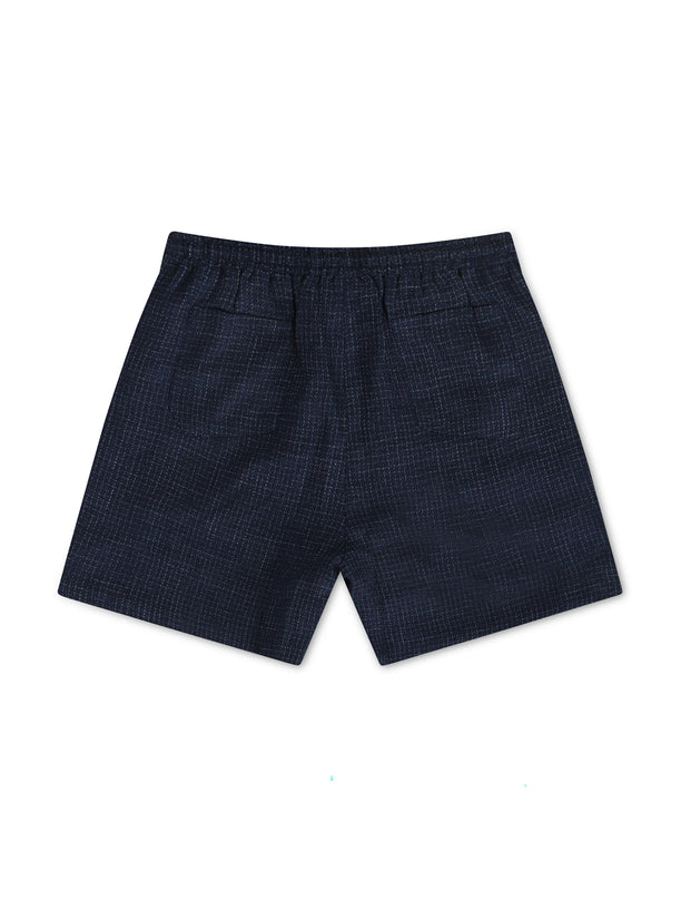 Sugarhill Open Mind Shorts - Navy Blue - Denim Exchange 