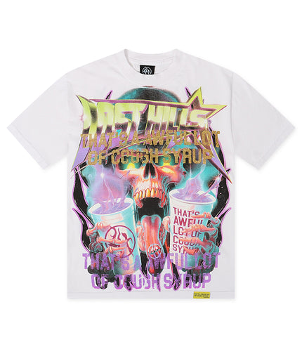 Lost Hills x ALOCS Syrup Tee - White