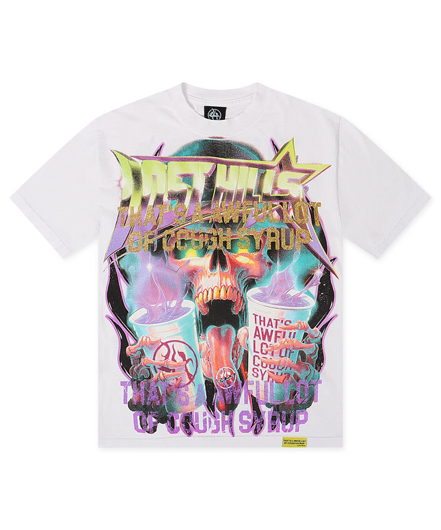 Lost Hills x ALOCS Syrup Tee - White