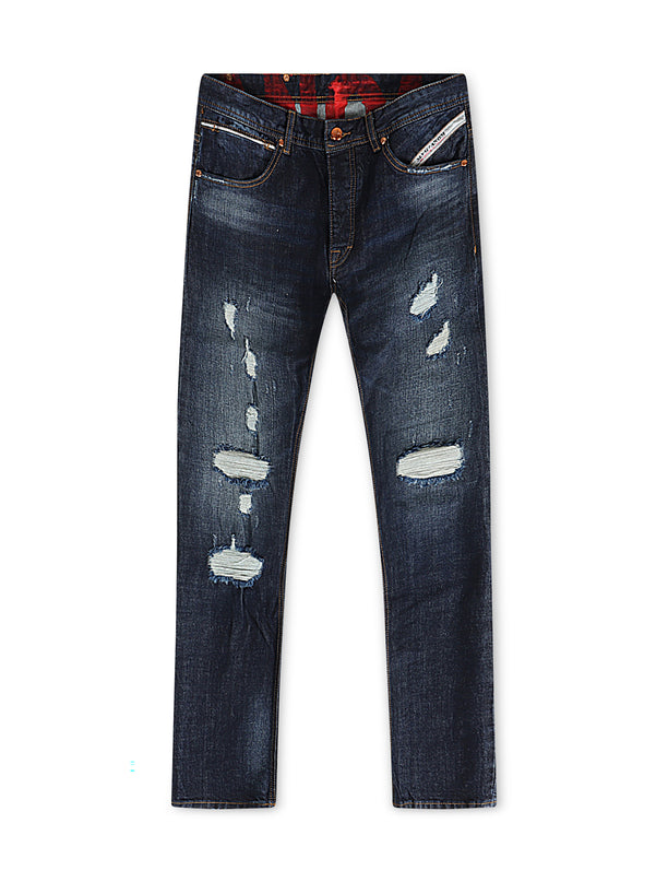 Anom Denim Mahdy Skinny Jean - Brick