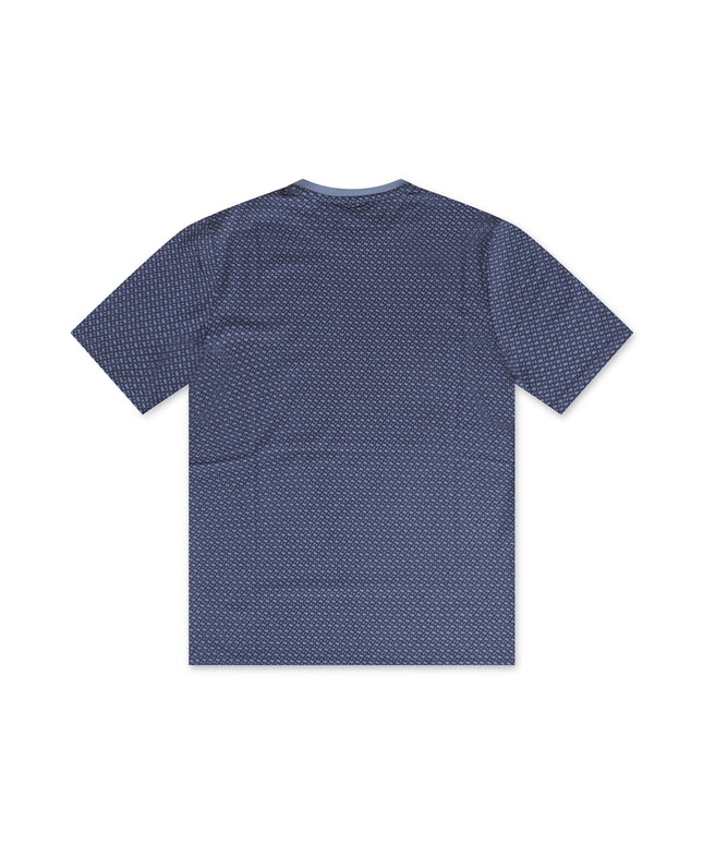 Boss Kids All-Over Monogram Tee - Blue