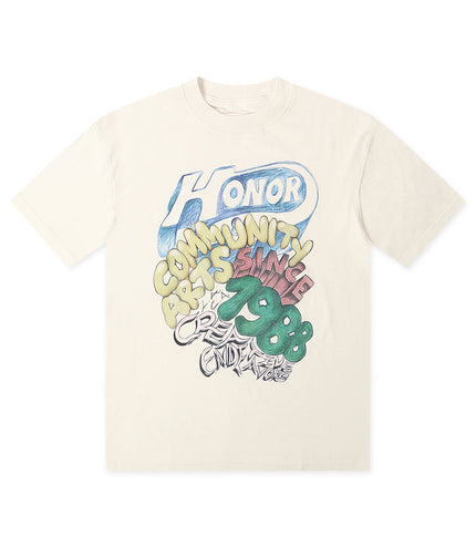 Honor The Gift Comm Arts Creative Tee - Bone