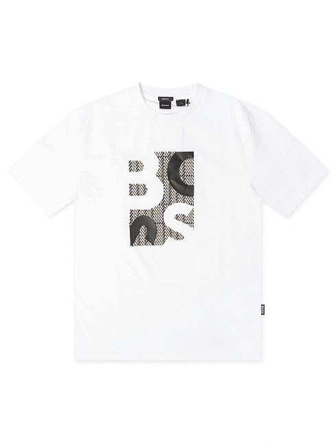 Hugo Boss Thompson 655 Tee - White - denim exchange