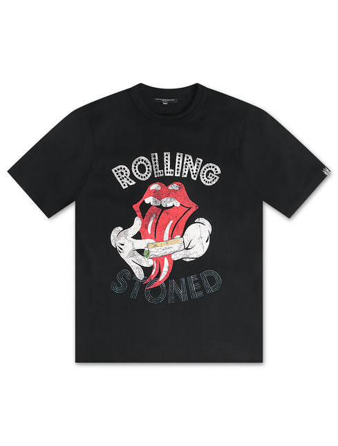 Cult Of Individuality Rolling Stoned Tee - Pirate Black