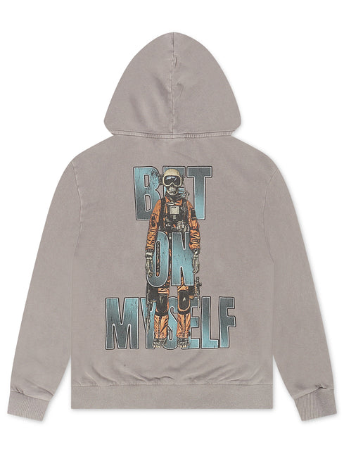 Concept LA Skier Hoodie - Grey Wash