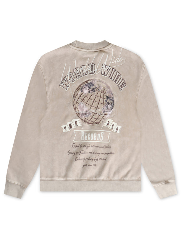 Smoke Rise Graphic Crewneck - Khaki