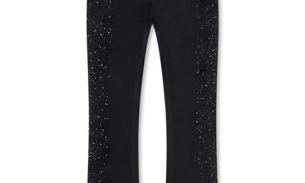 Valabasas Shock Stacked Jeans - Jet Black