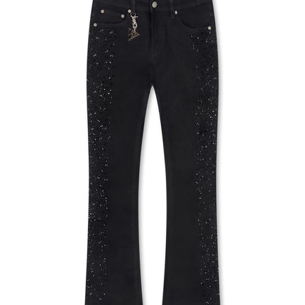 Valabasas Shock Stacked Jeans - Jet Black