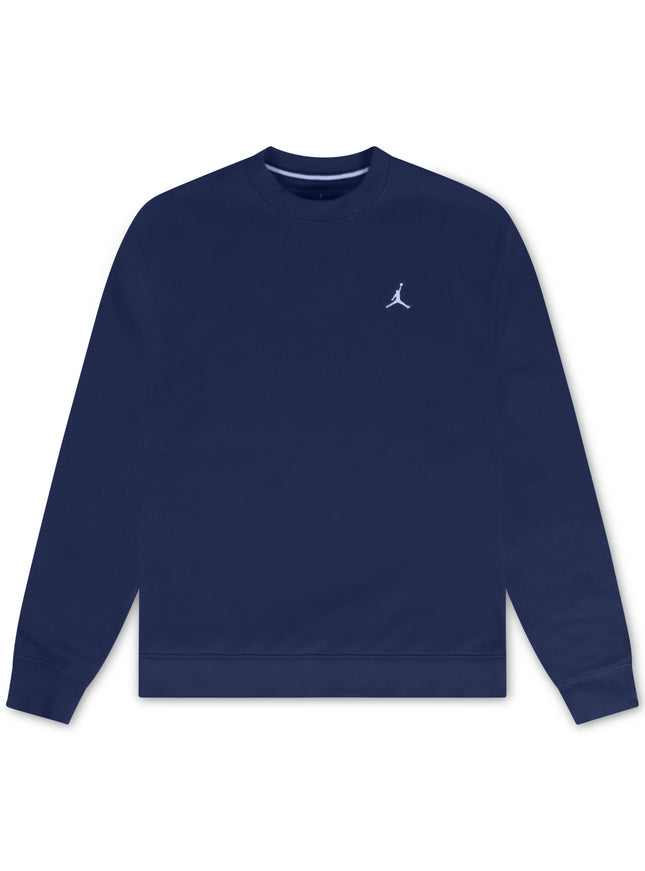 Air Jordan Brooklyn Fleece Crewneck - Midnight Navy/White