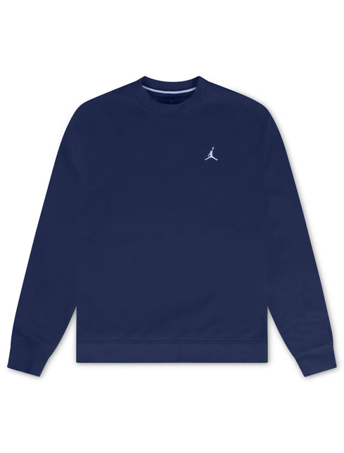 Air Jordan Brooklyn Fleece Crewneck -Midnight Navy/White