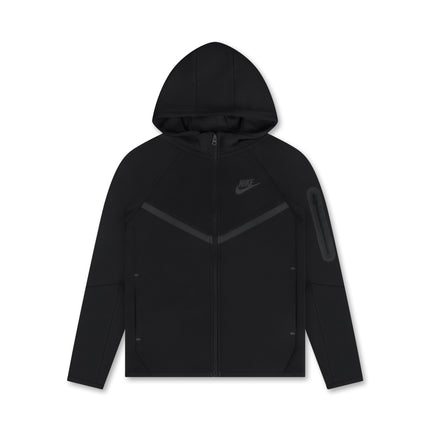 Nike Big Kids Tech Fleece Hoodie - Black