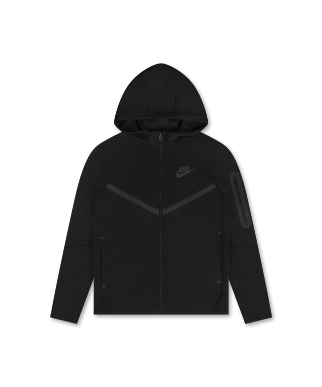 Nike Big Kids Tech Fleece Hoodie - Black