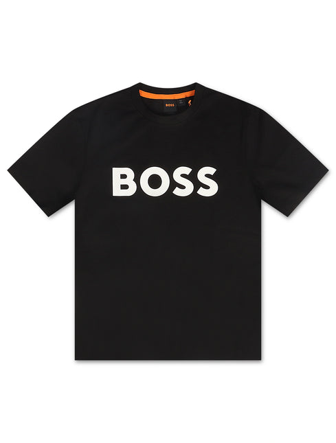 Boss Orange Thinking Tee - Black