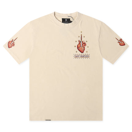 November Reign Saint Heartless Tee - Tan