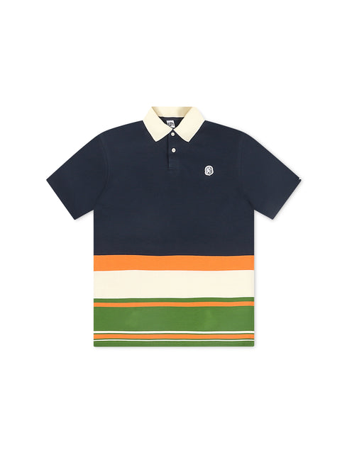 Billionaire Boys Club Kids Runner Polo - Navy Blazer