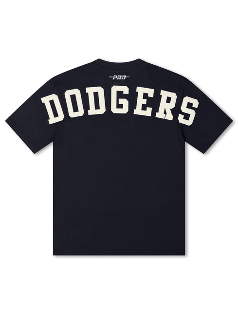 Pro Standard La Dodgers Wingspan Drop Shoulder Tee - Midnight Navy
