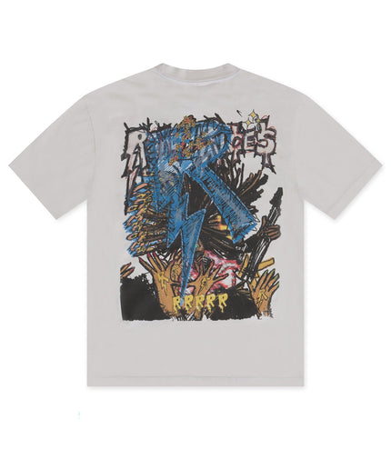 RICCHEZZA CHEZZA BOYZ TEE - WASHED GREY RICCHEZZA