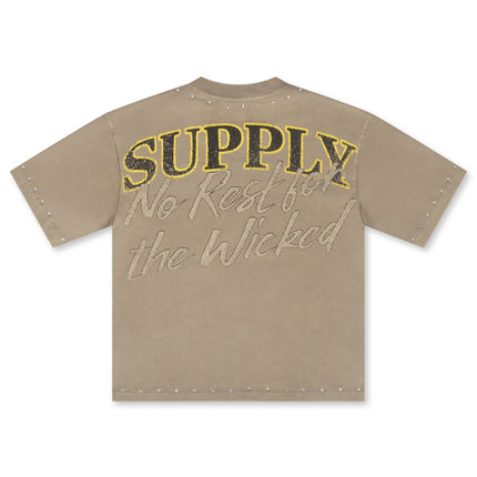 Supply West No Rest Boxy Tee - Mink