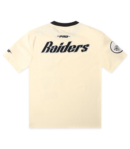 Pro Standard Raiders Retro Cascade Tee - Eggshell