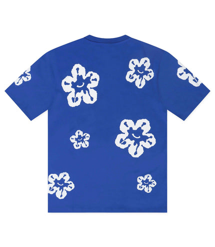 Roku Tear Drip Tee - Royal Blue - Denim Exchange 