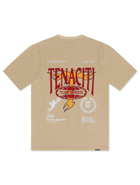 TENACITI TUFFBREAD GRAPHIC TEE - CREAM TENACITI