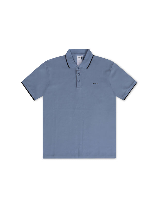 Boss Kids Logo Polo - Blue