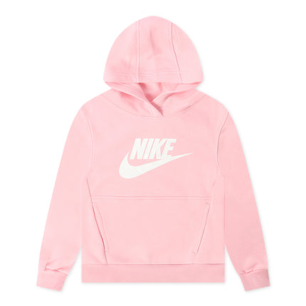 Nike Big Kids Sportswear Club Fleece Hoodie - Soft Pink