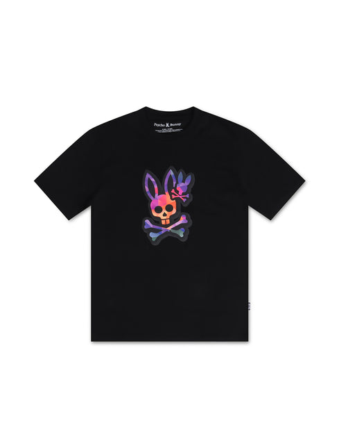 Psycho Bunny Kids Randolph Graphic Tee - Black