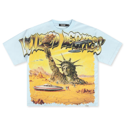 Vtilted Dune Tee - Light Blue