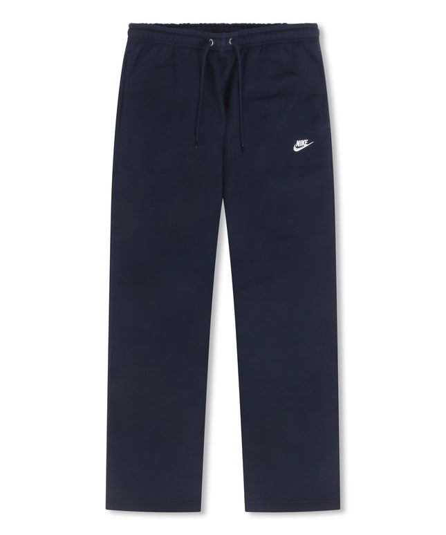 Nike Mens Open Hem Fleece Sweatpants - Obsidian