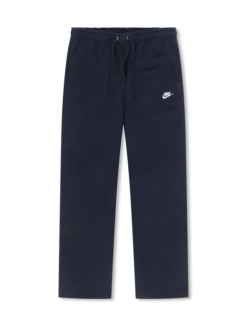 Nike Mens Open Hem Fleece Sweatpants - Obsidian