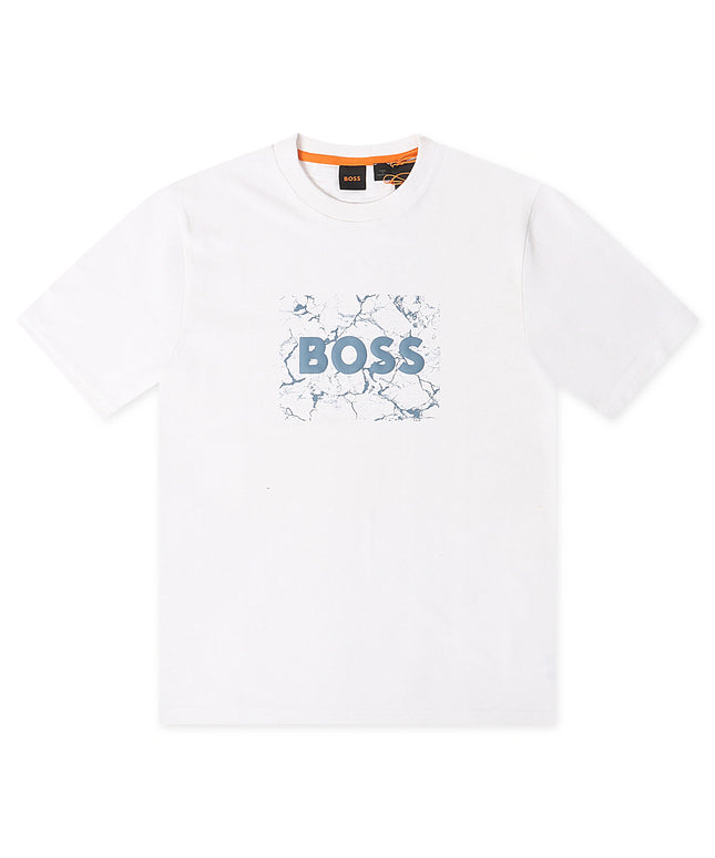 Boss Orange Logospace Tee - White