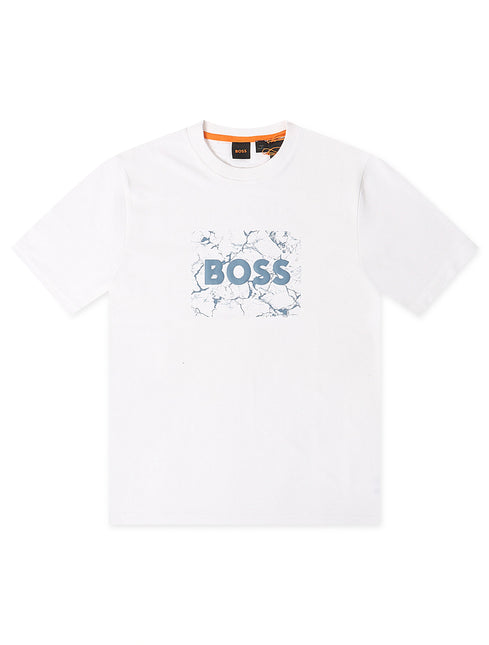 Boss Orange Logospace Tee - White