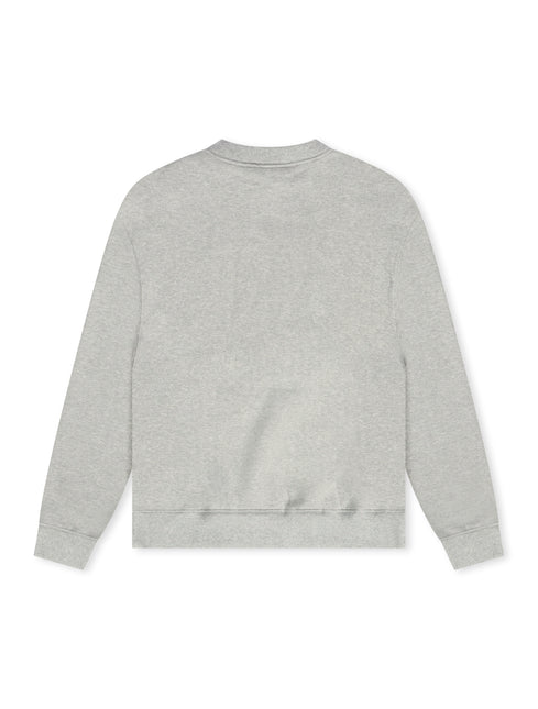 Nike Womens Studio Fleece Embossed Crewneck - Heather Grey