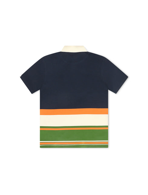 Billionaire Boys Club Kids Runner Polo - Navy Blazer