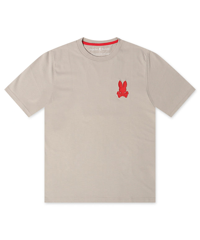 Psycho Bunny Walter Back Graphic Tee - Oyster