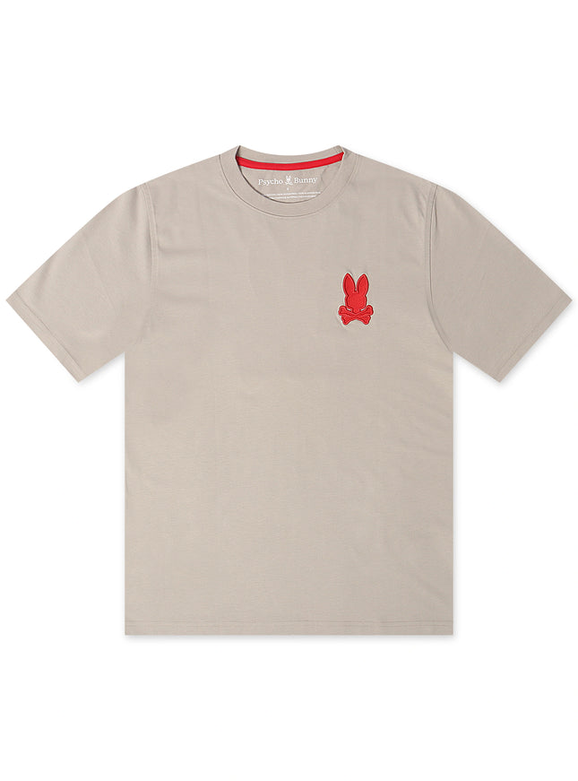 Psycho Bunny Walter Back Graphic Tee - Oyster