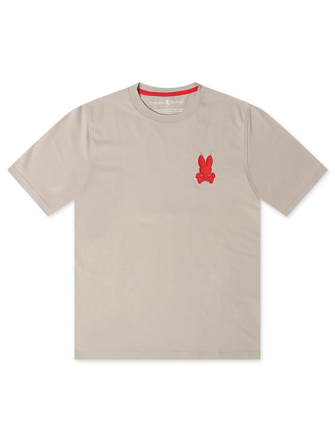 Psycho Bunny Walter Back Graphic Tee - Oyster