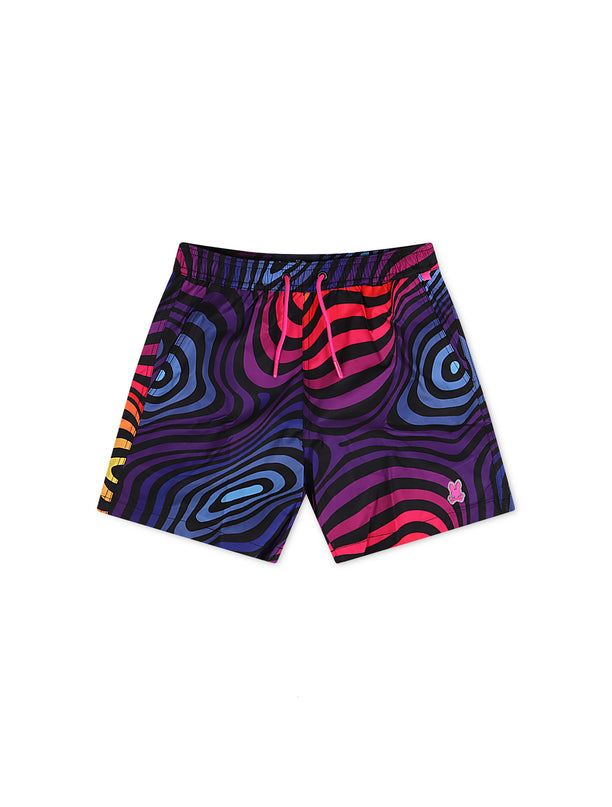 Psycho Bunny Kids Randolph Swim Trunk - Multicolor